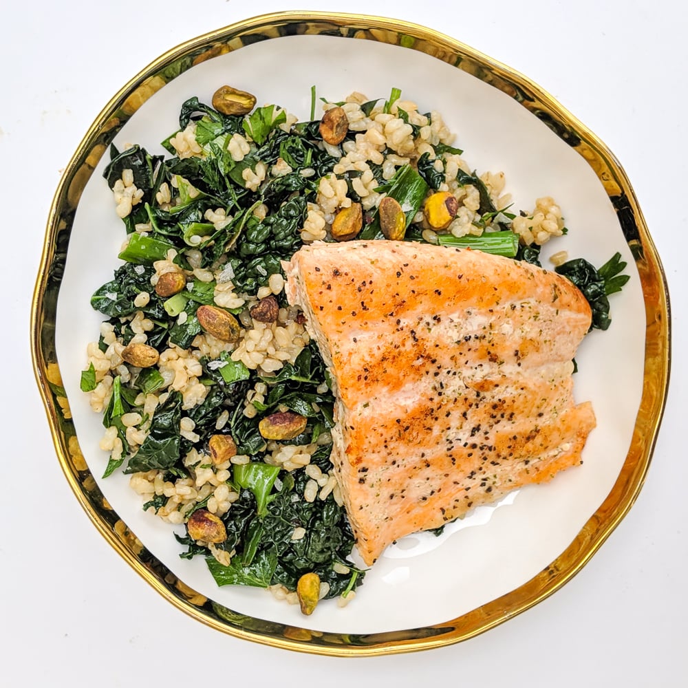 Salmon Grain Bowl Recipe
